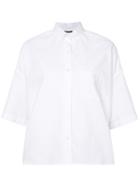 R13 Wide Sleeve Shirt, Women's, Size: Small, White, Cotton