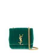 Saint Laurent Vicky Crossbody Bag - Green