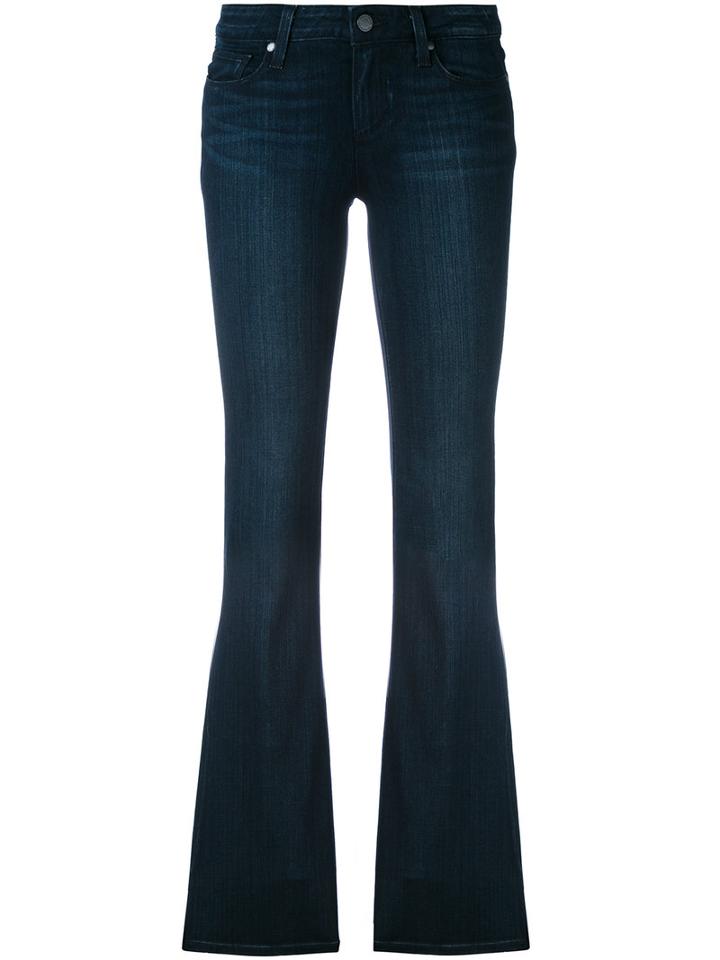 Paige - Bootleg Jeans - Women - Cotton/polyester/spandex/elastane/rayon - 27, Blue, Cotton/polyester/spandex/elastane/rayon