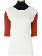 Petar Petrov Colour Block Ribbed Sweater