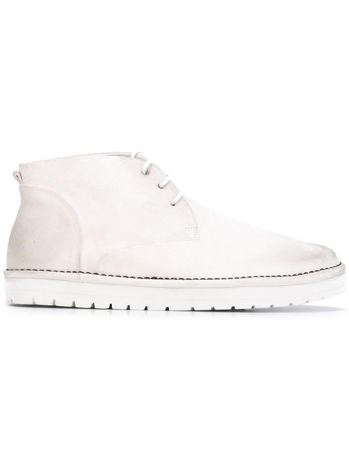 Marsèll Lace Up Boots - White