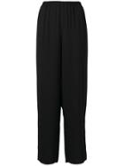 Theory Pull-on High Waist Trousers - Black
