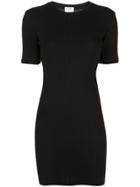 Re/done 60's Rib Mini Dress - Black