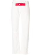 Alyx Contrast Detail Jeans - White
