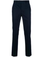 Officine Generale Twill Tailored Trousers - Blue