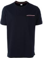 Moncler Gamme Bleu Sleeve Print T-shirt, Men's, Size: Large, Blue, Cotton