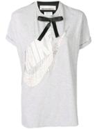 Night Market Nike Print Bow T-shirt - Grey
