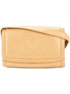 Chanel Vintage Logo Shoulder Bag - Neutrals