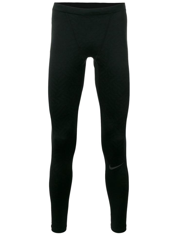 Nike Power City Running Leggings, Men's, Size: Medium, Black, Nylon/polyester/spandex/elastane