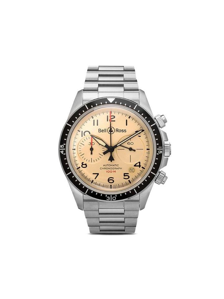 Bell & Ross Br V2-94 Military Beige 41mm - Beige, Black And Grey