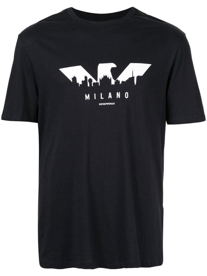 Emporio Armani Milano T-shirt - Blue