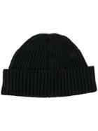 Brunello Cucinelli - Ribbed Cashmere Beanie - Men - Cashmere - M, Black, Cashmere