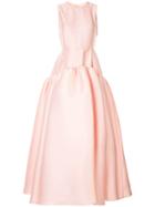 Huishan Zhang Sleeveless Full Gown - Pink