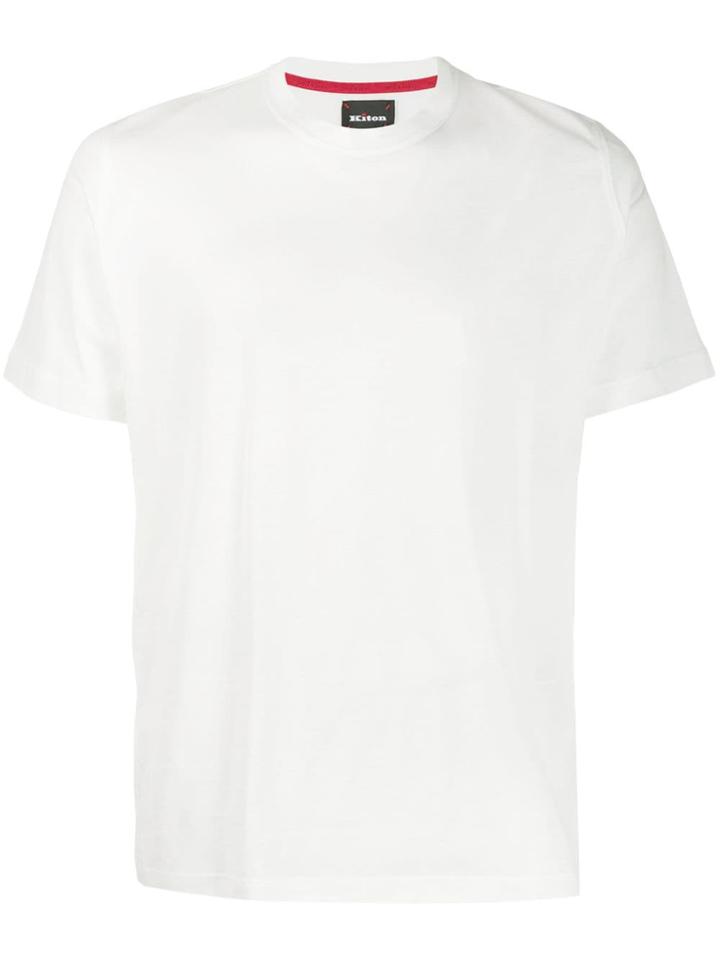 Kiton Plain T-shirt - White