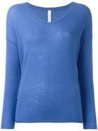 Philo-sofie V-neck Jumper, Women's, Size: 38, Blue, Cashmere