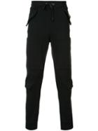 Hudson Flap Detail Sweatpants, Men's, Size: Small, Black, Cotton