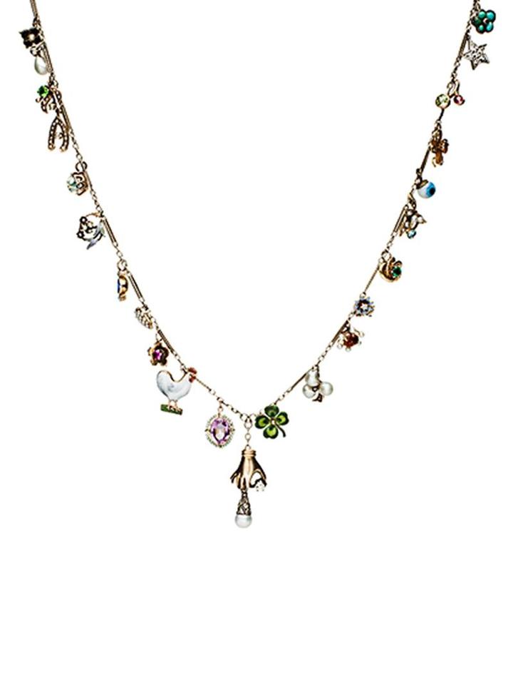 Katherine Wallach 'whadda Ya Think' Necklace, Women's, Metallic