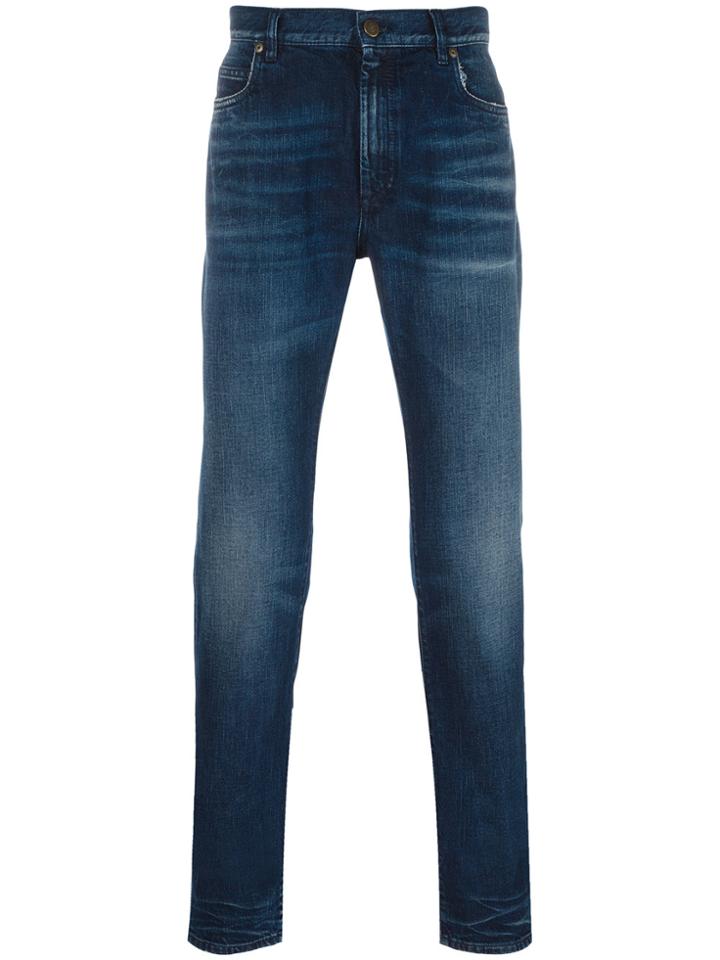 Maison Margiela Straight Leg Jeans - Blue