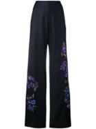 Alice Archer Harper Embroidered Trousers - Blue