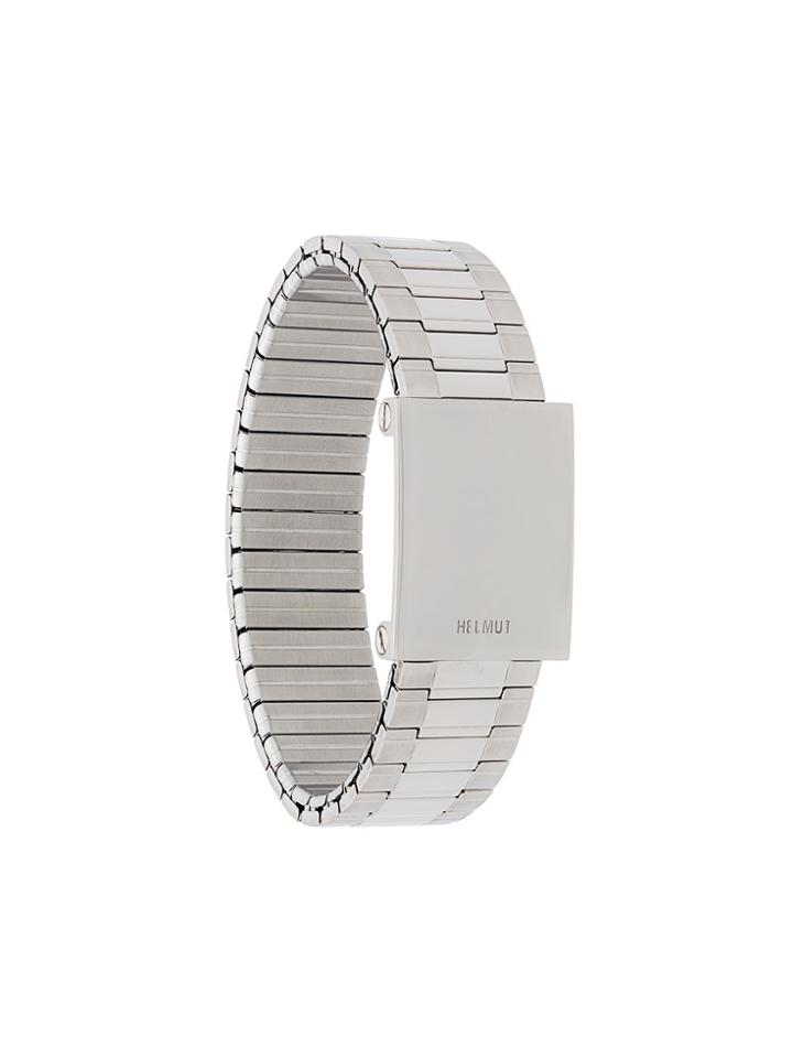 Helmut Lang Oliver Link Bracelet - Metallic
