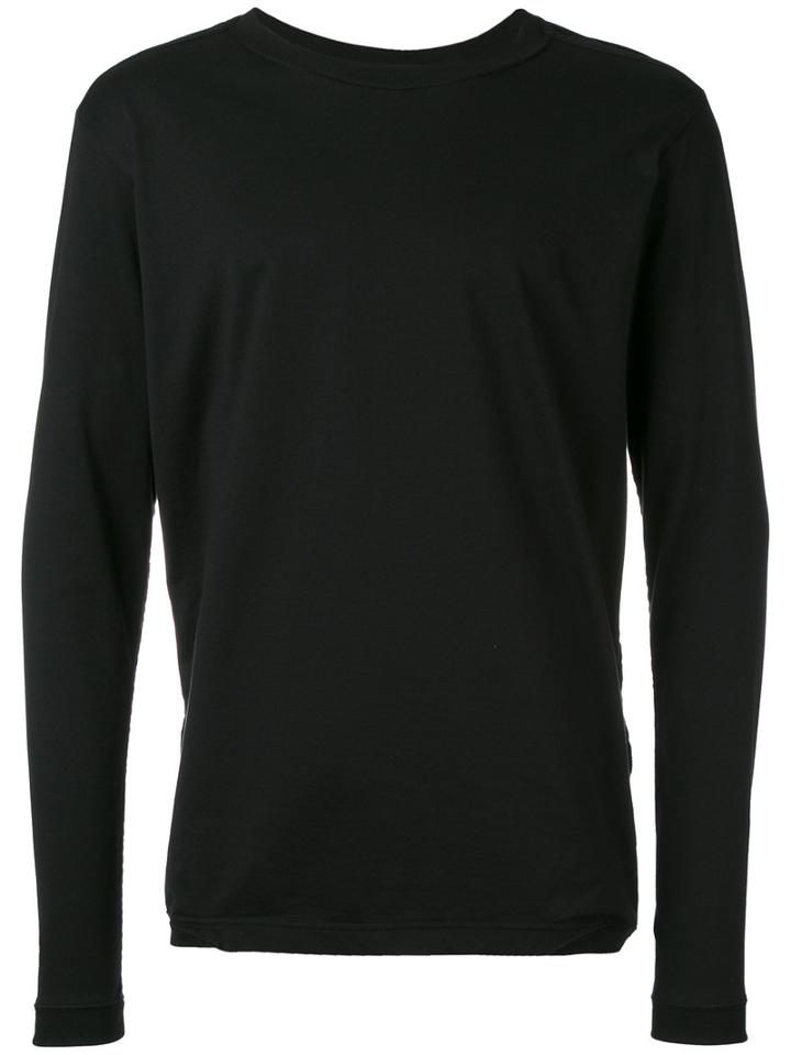 Takahiromiyashita The Soloist - Wardrobe Cycling L/s Tee - Men - Cotton - Xl, Black, Cotton