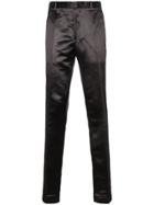 Calvin Klein 205w39nyc Satin Trousers With Side Stripe - Black