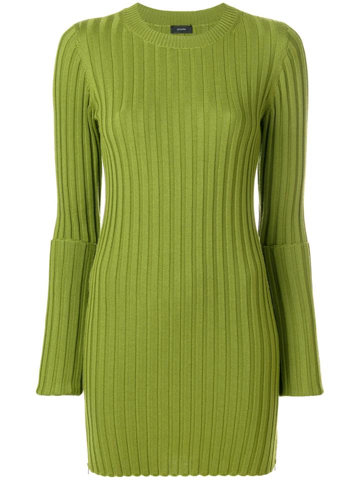 Joseph Ribbed Sweater - Green