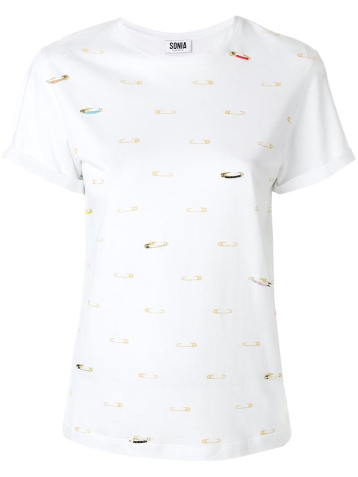 Sonia By Sonia Rykiel Short Sleeved T-shirt - White