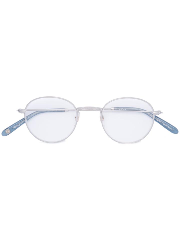 Garrett Leight Cloy Glasses, Grey, Acetate/metal (other)