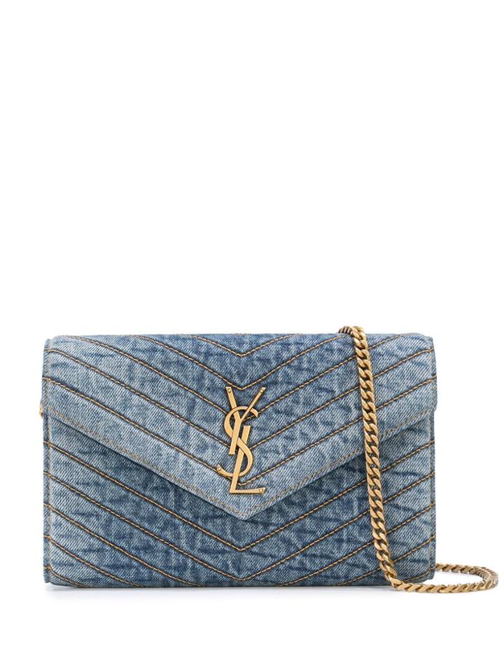 Saint Laurent Le Sept Shoulder Bag - Blue