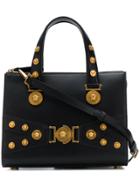 Versace Embellished Tote - Black