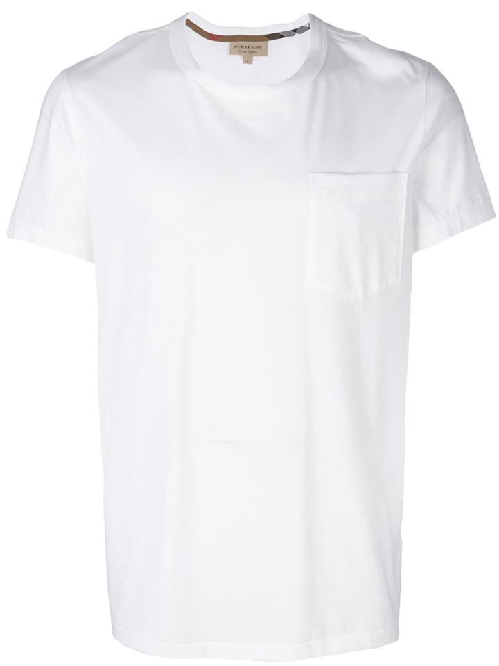 Burberry Patch Pocket T-shirt - White