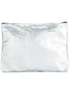 Golden Goose Deluxe Brand Toast Clutch, Women's, Grey, Leather