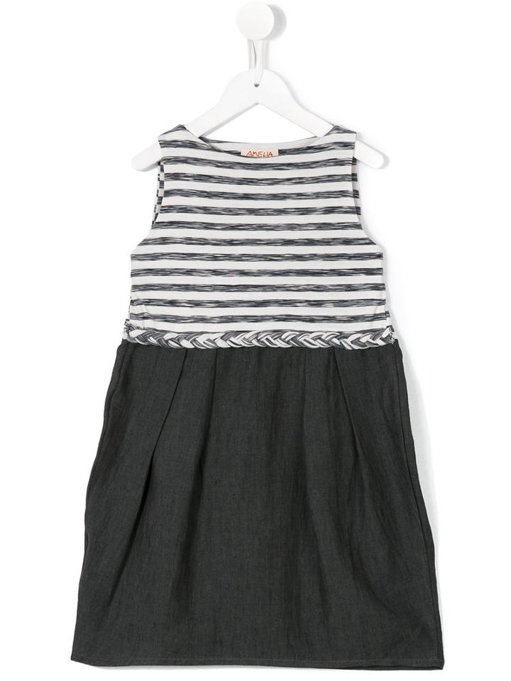 Amelia Milano Cassial Dress, Toddler Girl's, Size: 4 Yrs, Grey