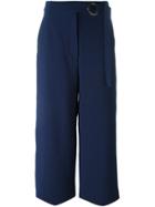 Proenza Schouler Wide Leg Culottes - Blue