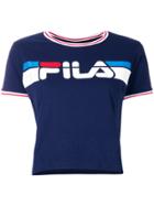 Fila Ashley Cropped T-shirt - Blue