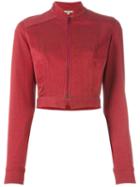 Romeo Gigli Vintage Cropped Jacket, Women's, Size: Small, Red