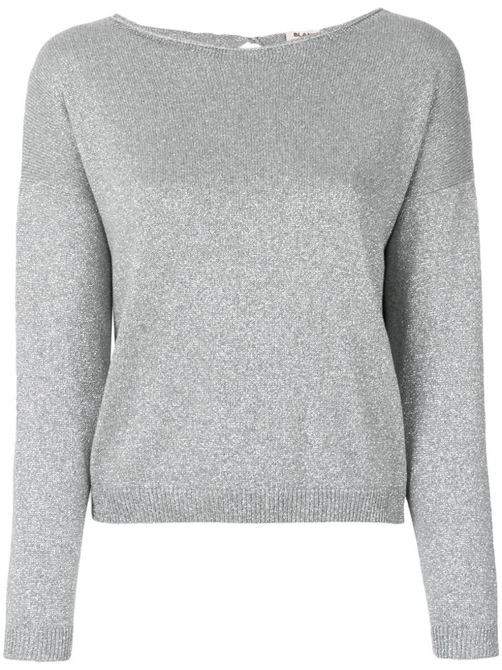 Blanca Round Neck Jumper - Grey