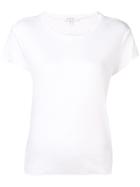 Frame Round Neck T-shirt - White
