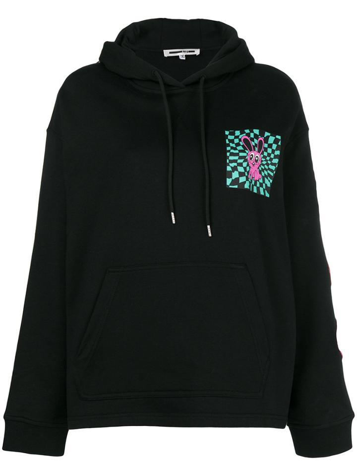 Mcq Alexander Mcqueen Acid Bunny Hoodie - Black