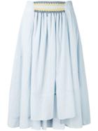 Loewe High-rise Flowing Skirt - Blue