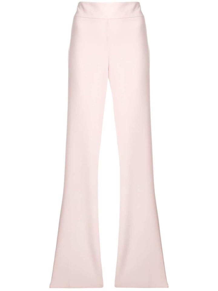 Emporio Armani Straight Fit Trousers - Pink