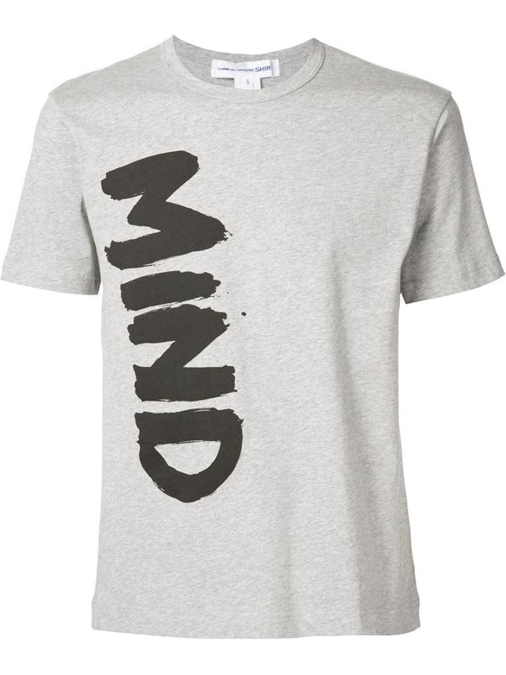 Comme Des Garçons Shirt 'mind' T-shirt