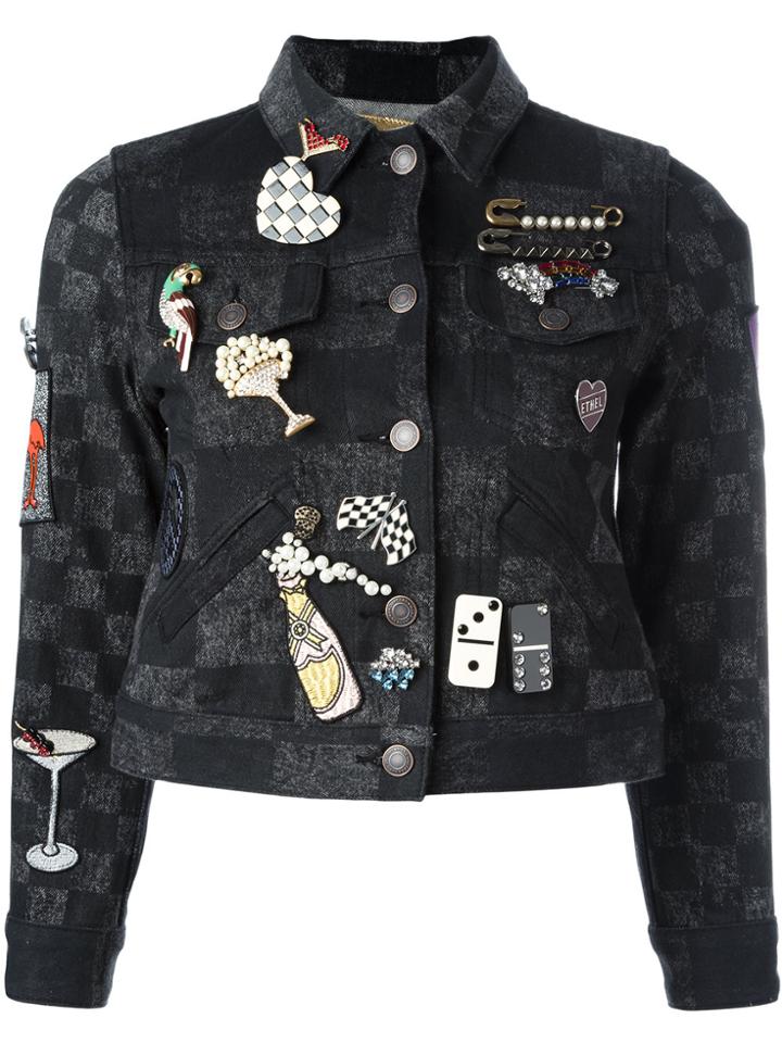 Marc Jacobs Multi Pin Jacket - Black