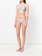 Missoni Mare Embroidered Bikini Set - Grey