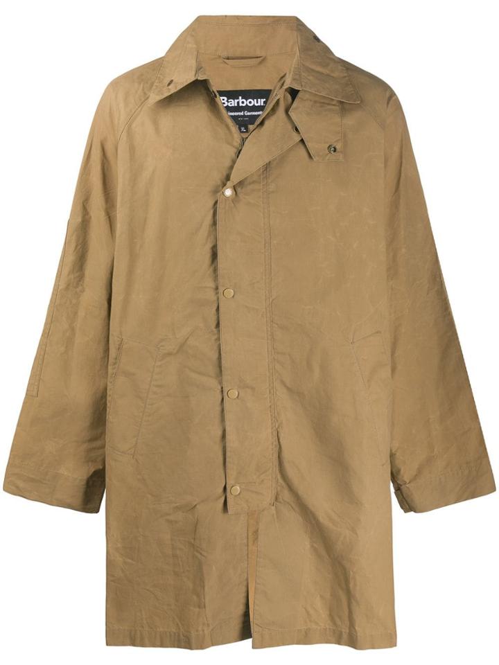 Barbour Midi Trench Coat - Neutrals