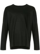 Kazuyuki Kumagai Drop Shoulder Sweater - Black