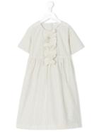 Babe And Tess - Ribbon Dress - Kids - Cotton/linen/flax - 4 Yrs, Nude/neutrals