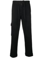 Y-3 Dropped Crotch Track Trousers - Black