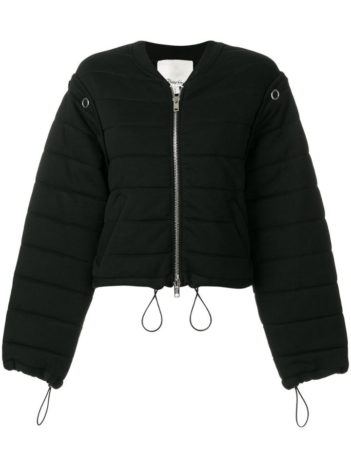 3.1 Phillip Lim Padded Bomber Jacket - Black